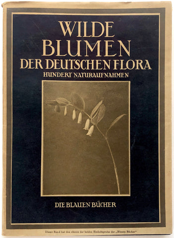 Die blauen Bucher. Wilde Blumen der deutschen Flora