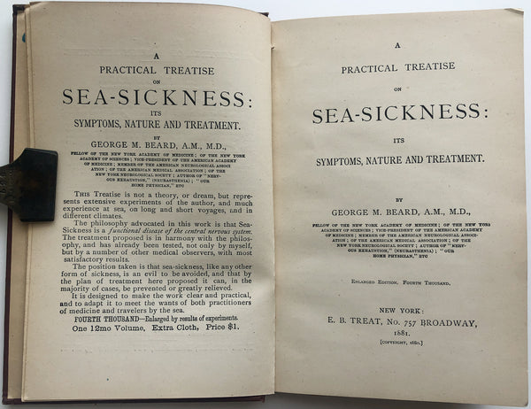 A Practical Treatise on Sea-Sickness: Its Symptoms, Nature and Treatment