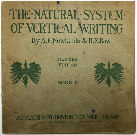 The Natural System of Vertical Writing (Revised edition, Book II)