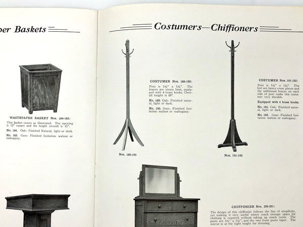 Wood and Metal Furniture Manufactured by the Industrial Department, Virginia State Penitentiary