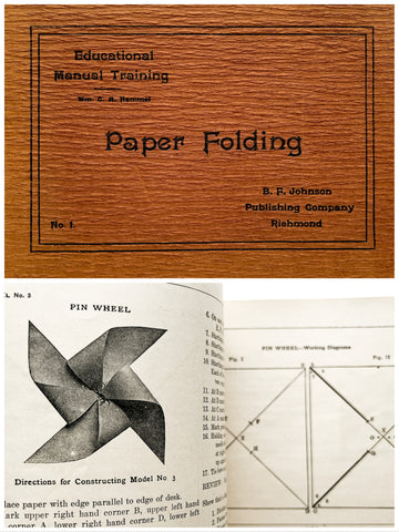 Paper Folding (Educational Manual Training, No. 1)