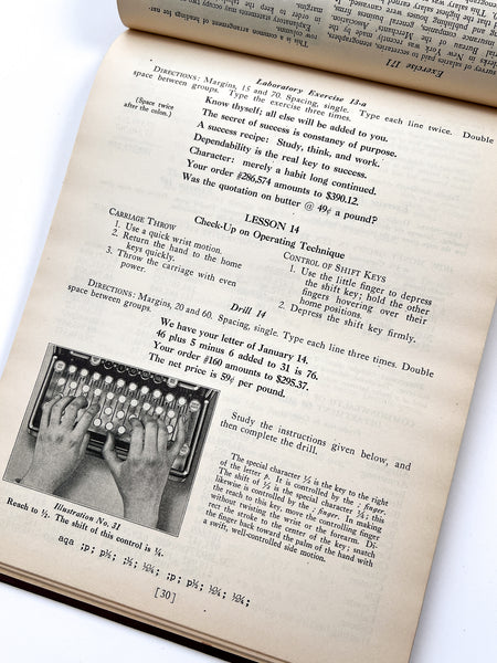 20th Century Typewriting: College Edition