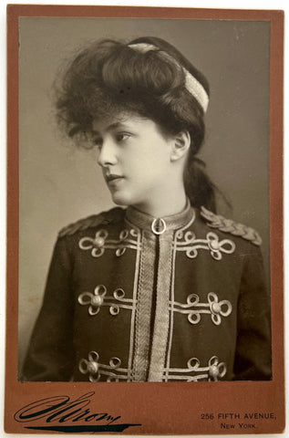 Photograph of a Young Woman / Majorette (Cabinet Card)