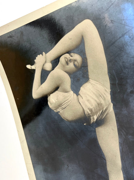 Photograph of a Young Female Performer (dancer, acrobat, contortionist)