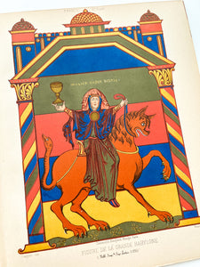 Figure de la Grande Babylone, XI Siècle (single plate from 'Les Arts Somptuaires')