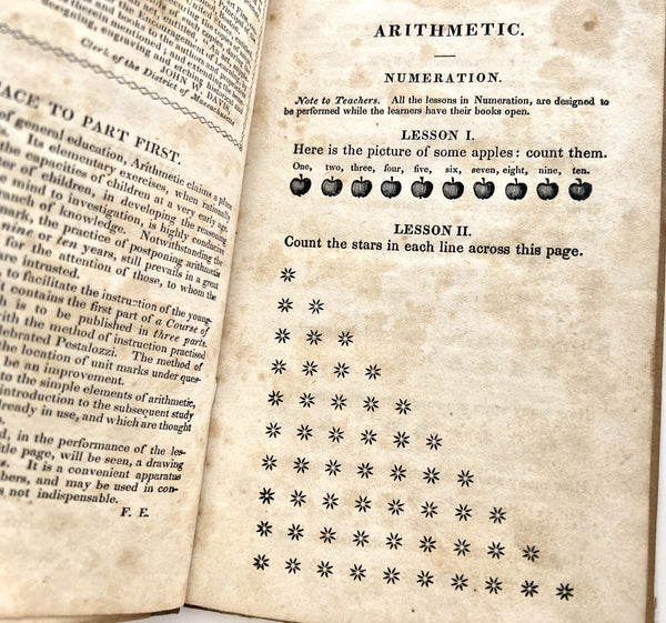 The North American Arithmetic. Part First, Containing Elementary Lessons. (Emerson's First Part)