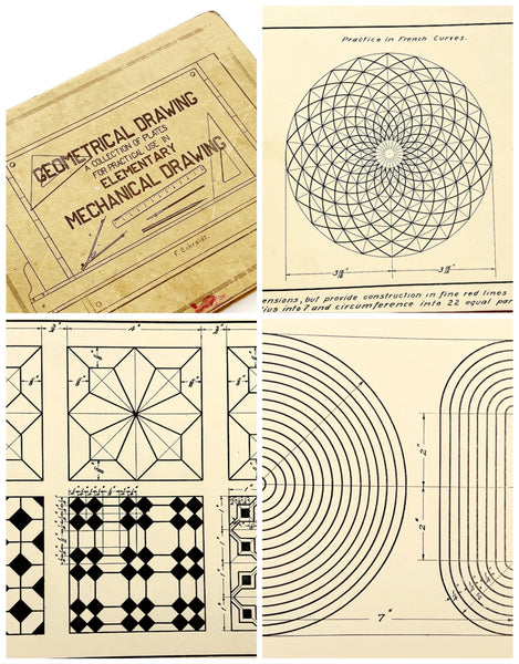 Geometrical Drawing: A Collection of Plates for Practical Use in Elementary Mechanical Drawing