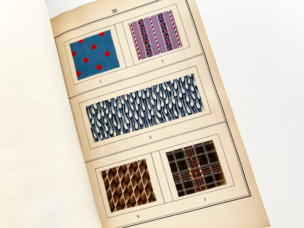 L'Impression des Tissus de Coton: Blanchiment - Impression - Teinture. Atlas.