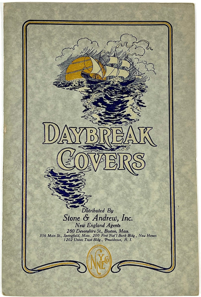 Daybreak Covers (New York-New England Co. paper sample book)