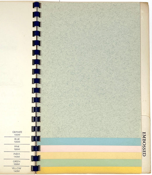 Standard's Standard Offset (paper sample book)