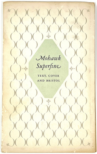 Mohawk Superfine Text, Cover and Bristol (paper sample book)