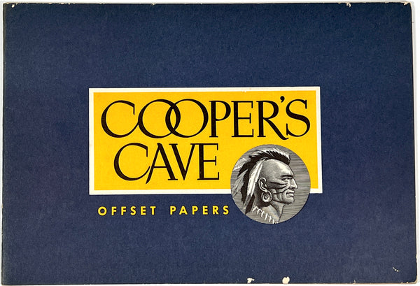 Cooper's Cave Offset Papers (paper sample book)