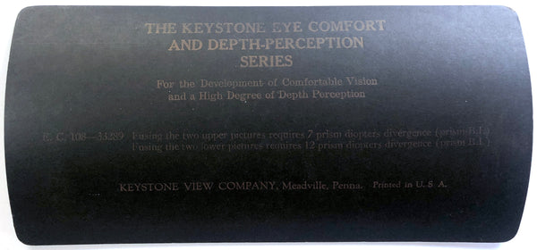 Keystone Eye Comfort and Depth-Perception Series E.C. 108-33289