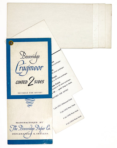Beveridge Cragmoor Coated 2 Sides (paper sample book)